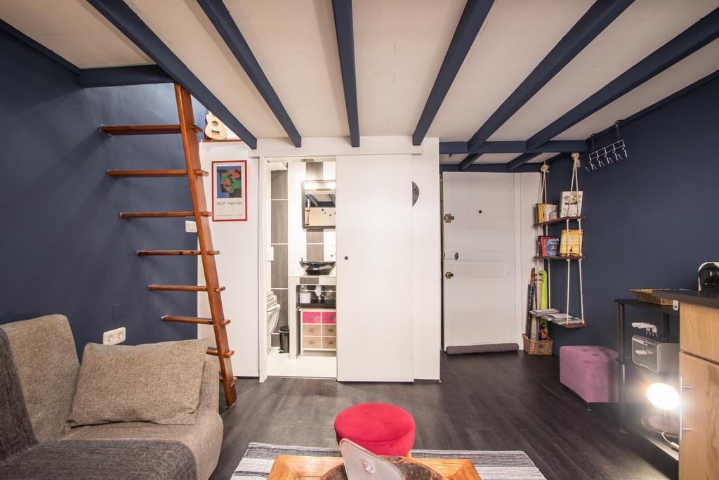 Studio Mezzanine Bleu Roquebrune-Cap-Martin Bagian luar foto