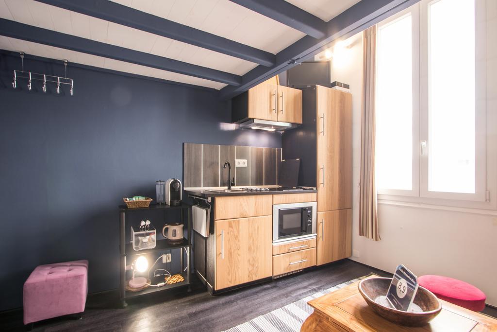 Studio Mezzanine Bleu Roquebrune-Cap-Martin Bagian luar foto